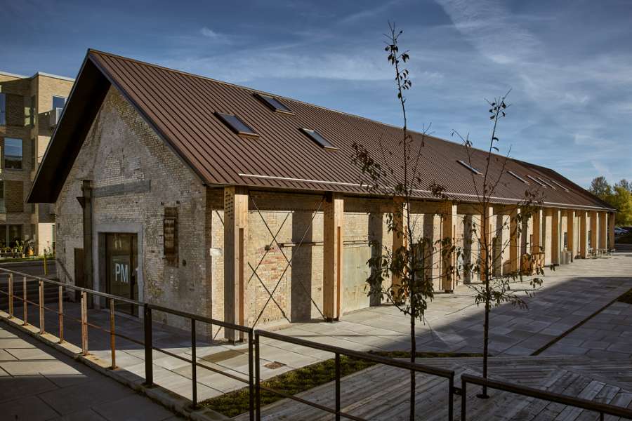 Ældre bygning får ny ”skal” i Dalum Papirfabrik, Dalum Papirfabrik, Dalumvej 116, 5250 Odense